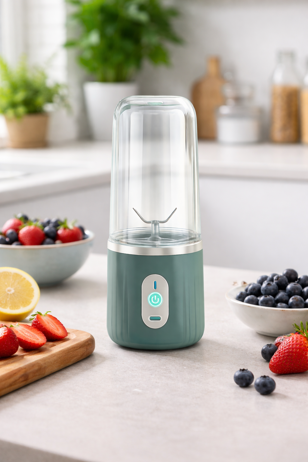 Mini Portable Wireless Blender with USB Charging